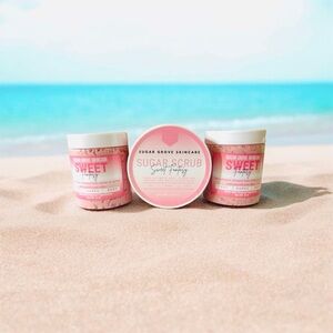 Sweet Fantasy (Mango, Coconut, Pineapple)Foaming Sugar Scrub And Body Butter